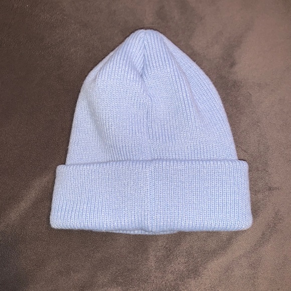 ADIDAS Baby Blue Beanie // Like New - Picture 2 of 2